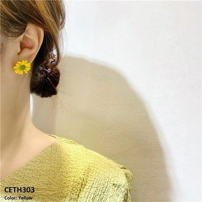 CETH303 SIQ Colorful Flower's Tops Pair