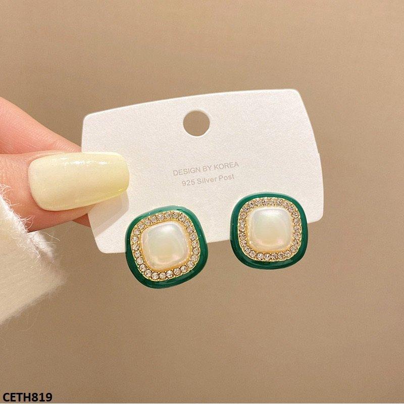 CETH819 SIQ Pearl Square Tops Pair