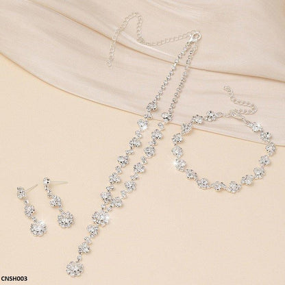 CNSH003 YJJ Flower Necklace Set