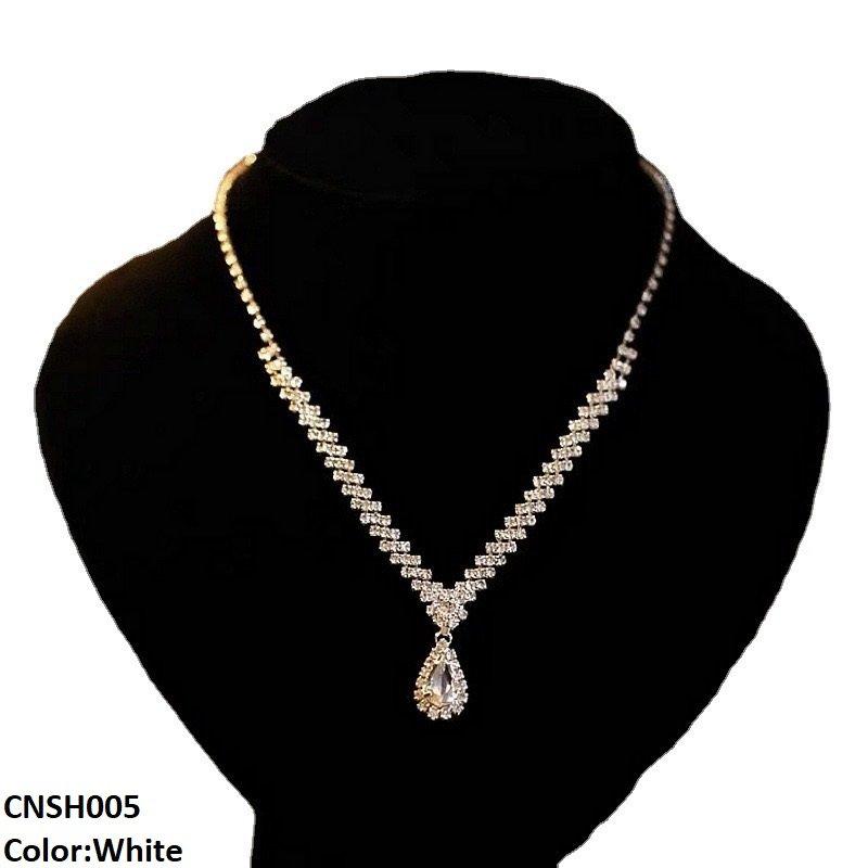 CNSH005 YJJ Flower Tear Necklace Set