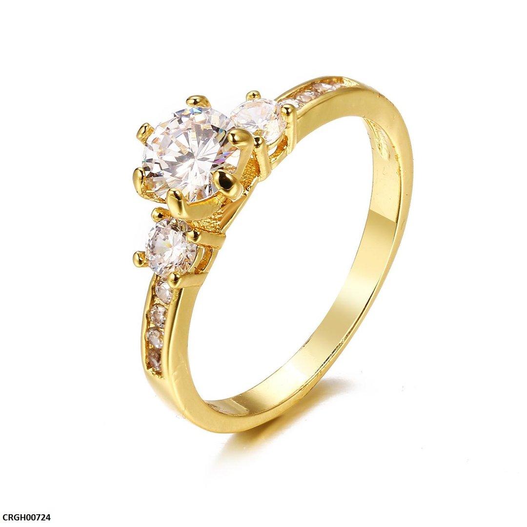 CRGH00724 BYJ Round Stone Ring - CRGH