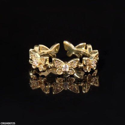 CRGH00725 BYJ Butterfly Ring Adjustable - CRGH