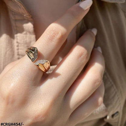 CRGH454 QWN Butterfly Adjustable Ring