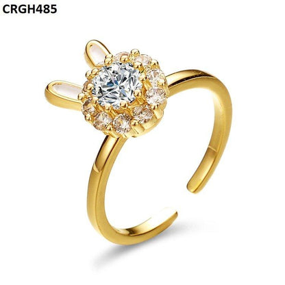 CRGH485 ZFQ Rabbit Ear Adjustable Ring