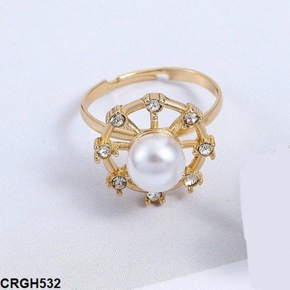 CRGH532 Wheel Pearl Ring Adjustable