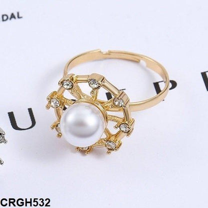 CRGH532 Wheel Pearl Ring Adjustable