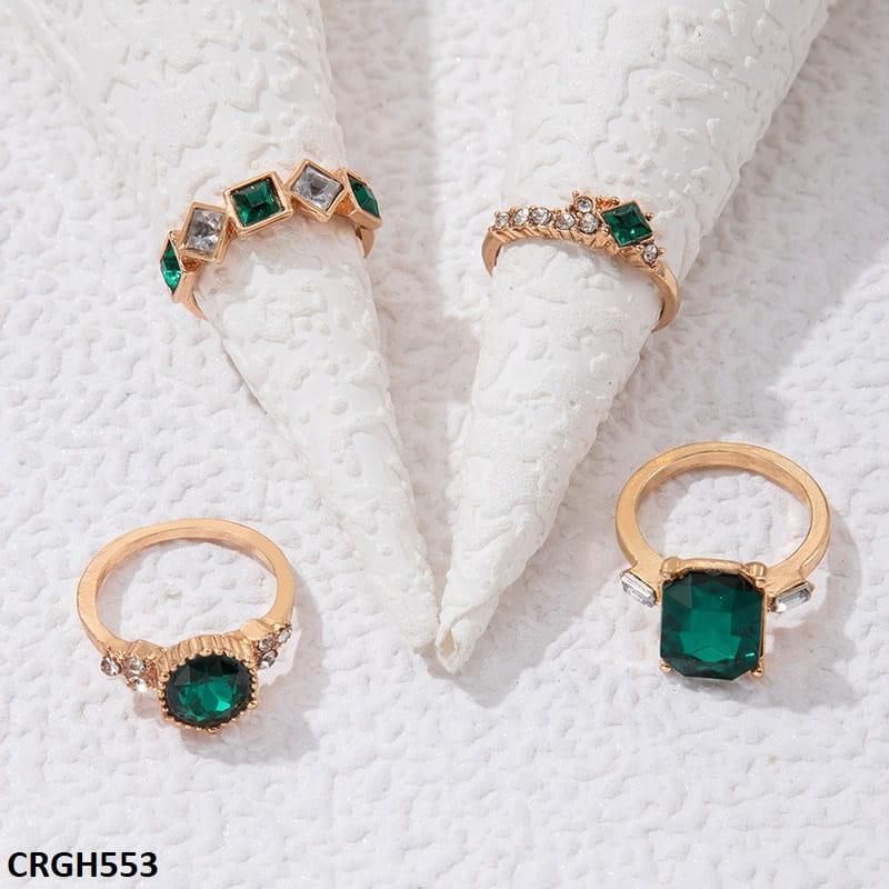 CRGH553 YYE 4 Midi Rings