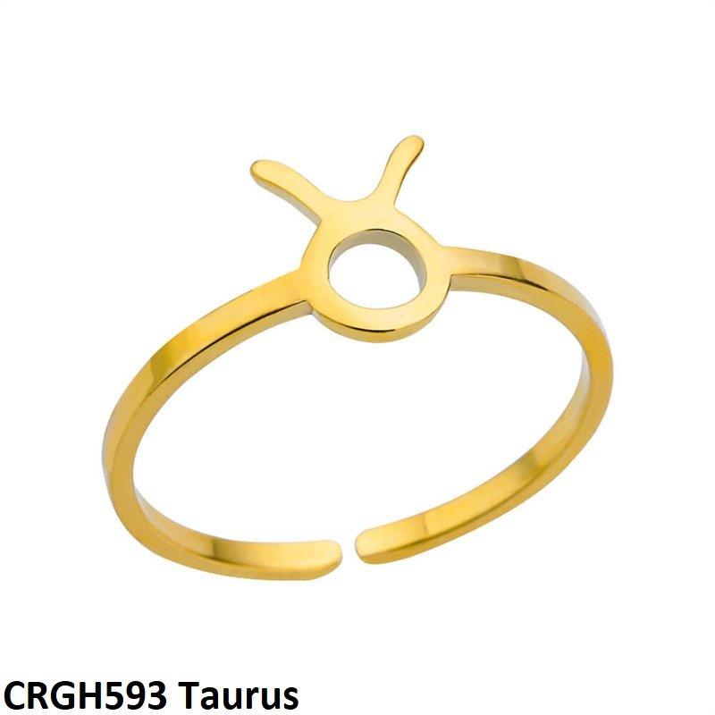 CRGH593 JEC Horoscope Sign Ring