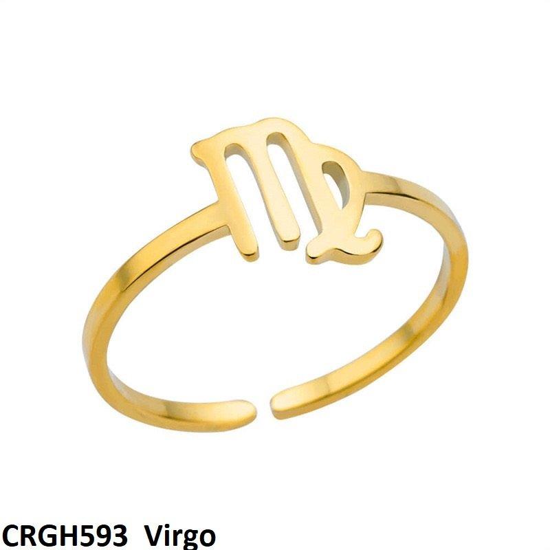 CRGH593 JEC Horoscope Sign Ring