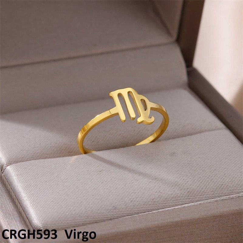 CRGH593 JEC Horoscope Sign Ring