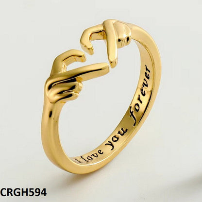 CRGH594 JEC Open Heart Ring