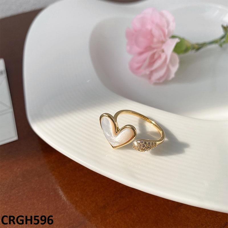 CRGH596 JEC Painted Heart Ring