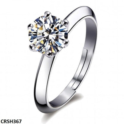CRSH367 ZFQ Birthstone Ring Adjustable