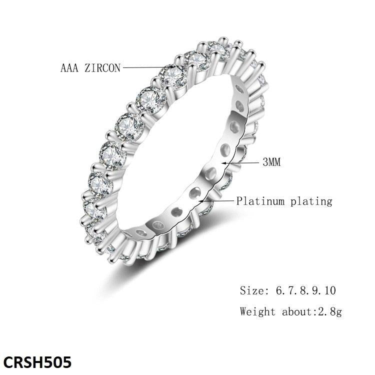 CRSH505 ZFQ Imp Sterling Step-able Ring