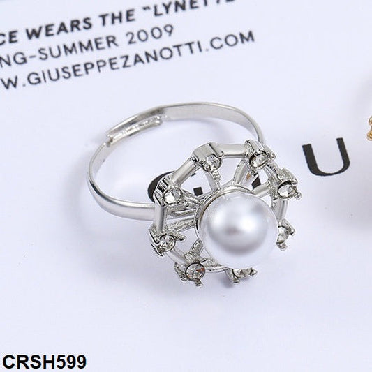 CRSH599 QWN Wheel Pearl Ring Adjustable