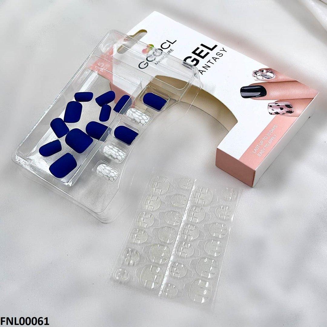 FNL00061 PNA Gel Nail Artificial Rounded Nail Set - FNL