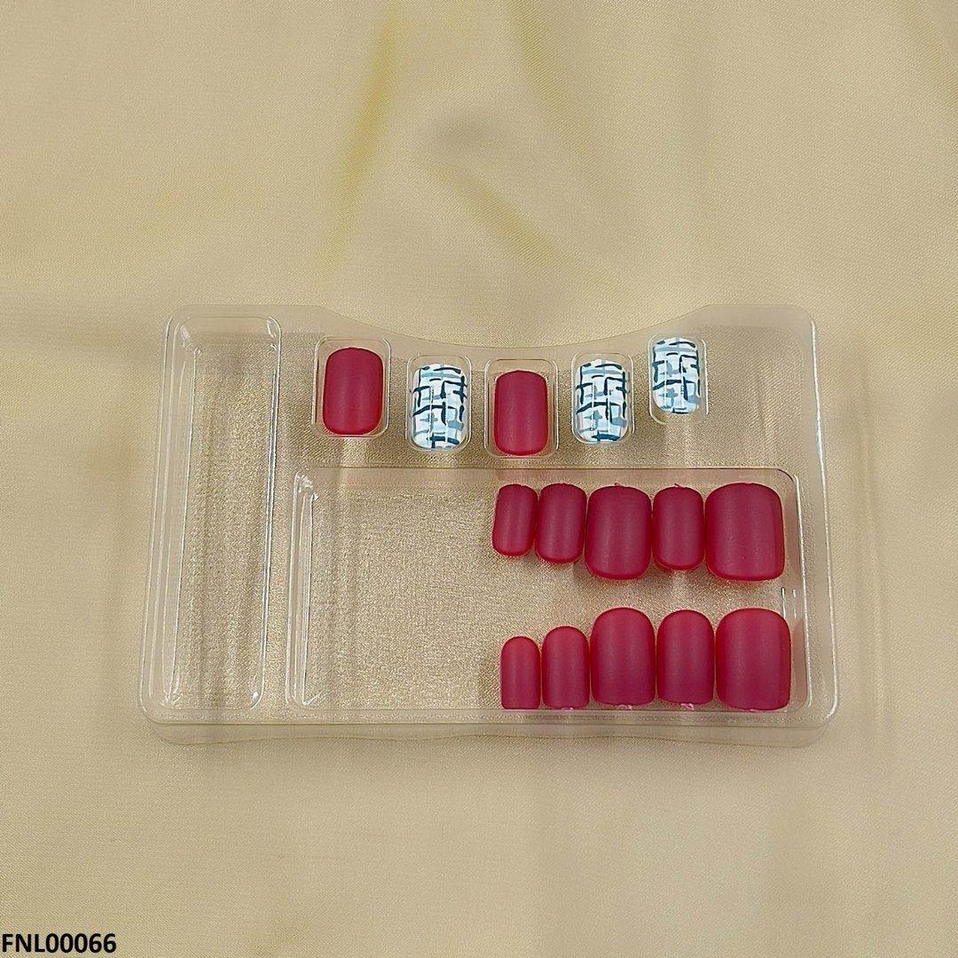 FNL00066 PNA Gel Nail Artificial Rounded Nail Set - FNL