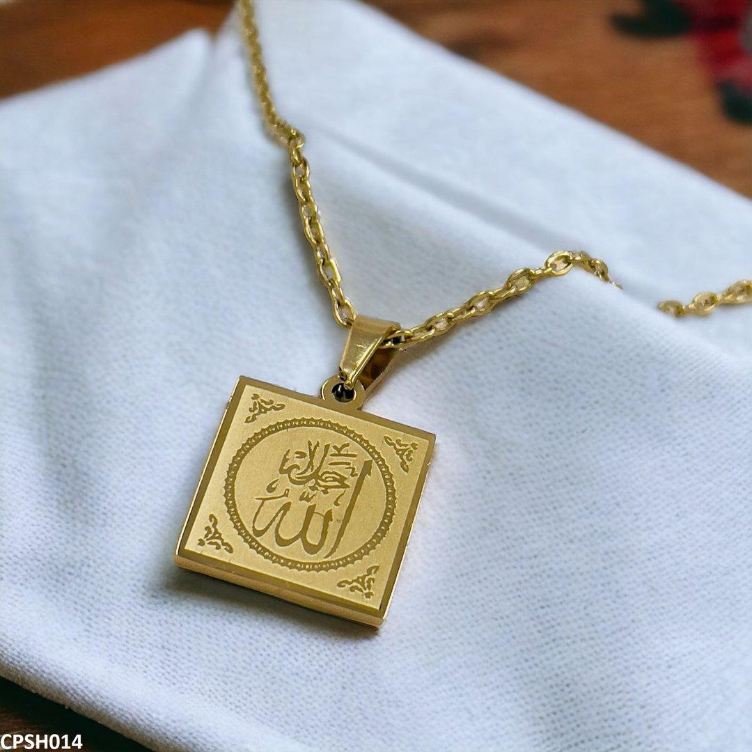 CPSH014 AJX Calligraphy ALLAH Pendant