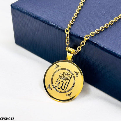 CPSH012 AJX Calligraphy ALLAH Pendant