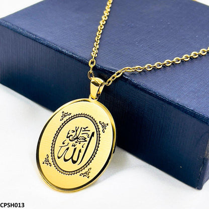 CPSH013 AJX Calligraphy ALLAH Pendant