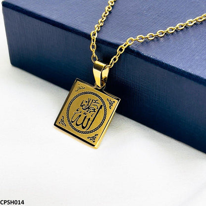 CPSH014 AJX Calligraphy ALLAH Pendant