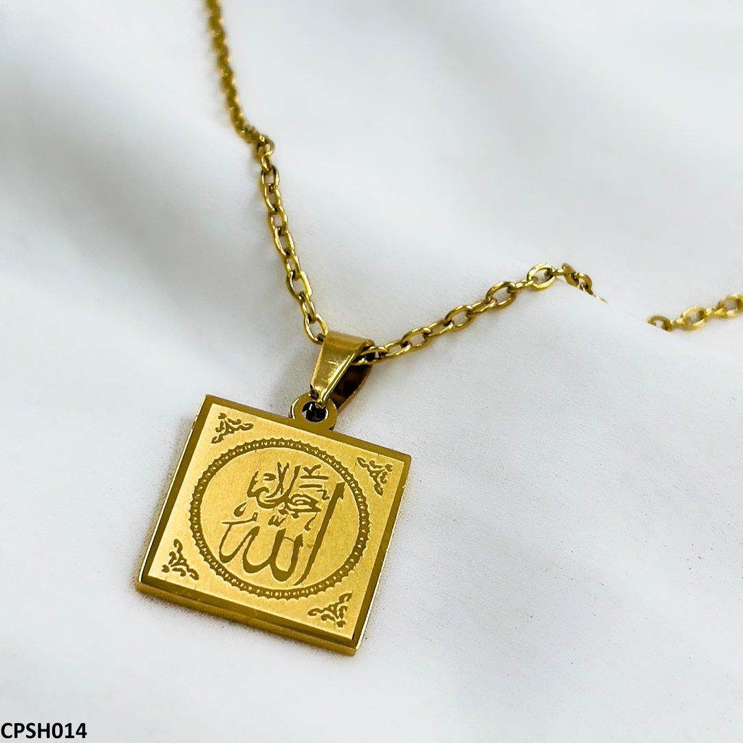 CPSH014 AJX Calligraphy ALLAH Pendant