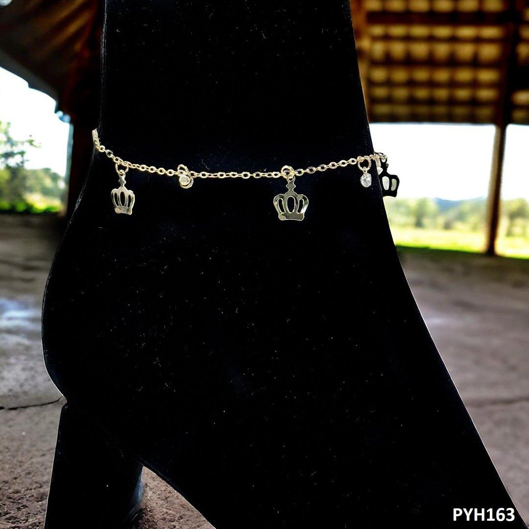 PYH163 XHF Imp Crown Anklet Single