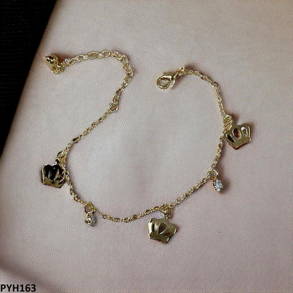 PYH163 XHF Imp Crown Anklet Single