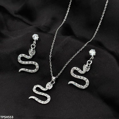 TPSH553 GCQ Snake Pendent Set