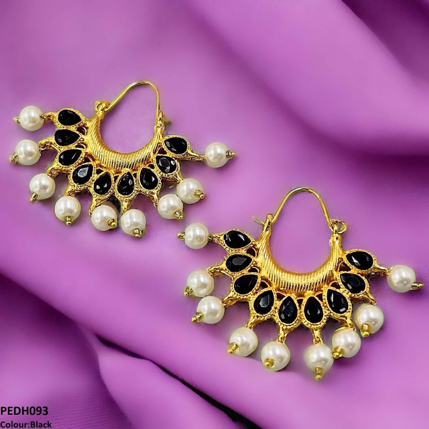 PEDH093 FRN Pearl Drop Earrings