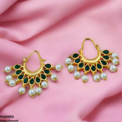 PEDH093 FRN Pearl Drop Earrings