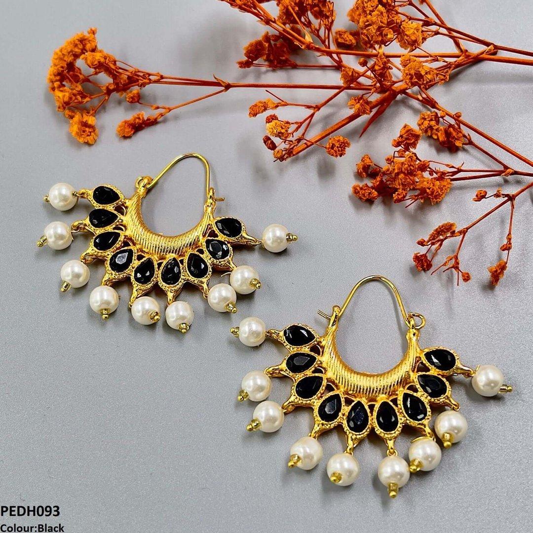 PEDH093 FRN Pearl Drop Earrings