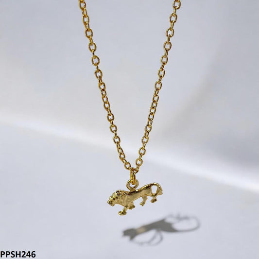 PPSH246 SDQ Lion Pendant With Chain