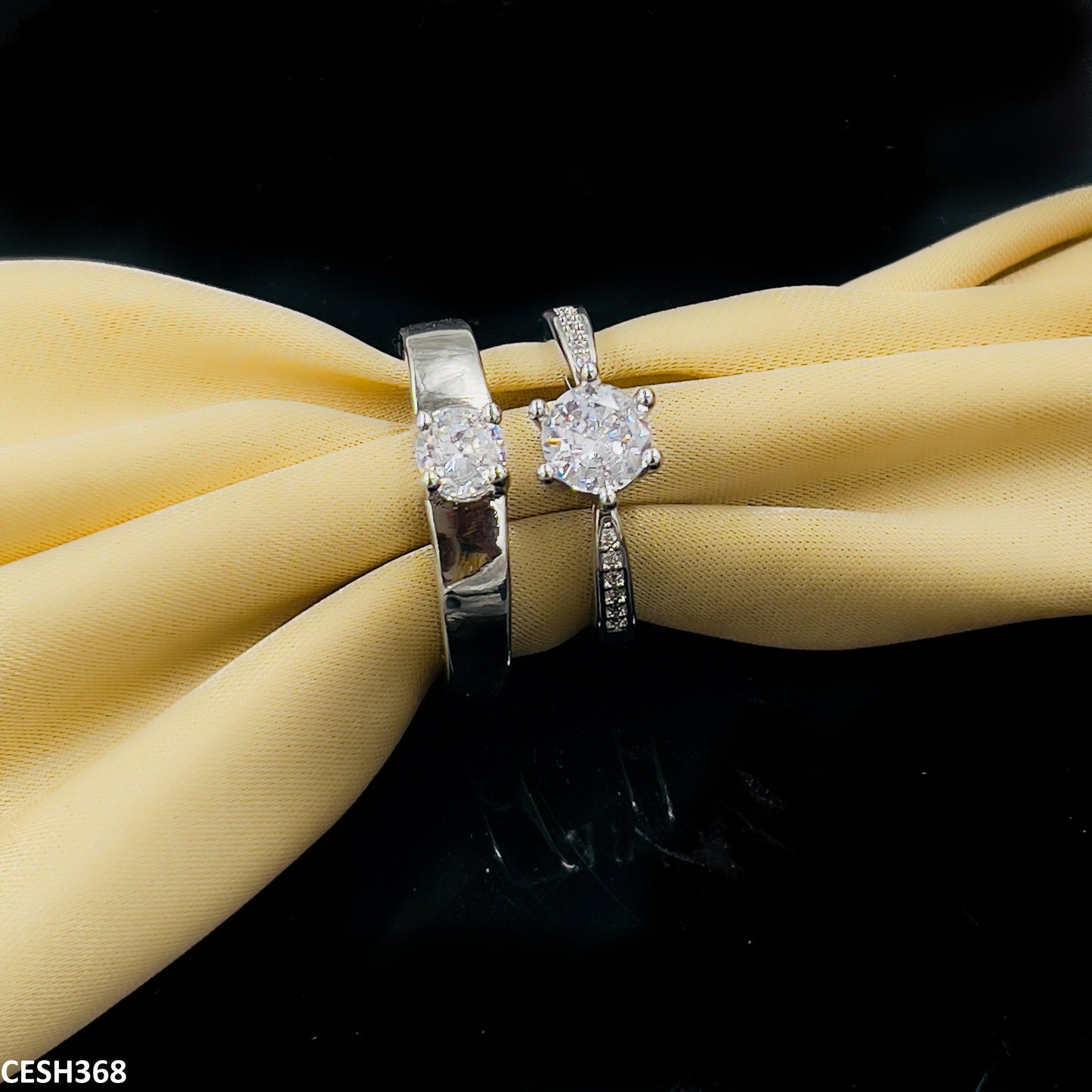 CRSH368 ZFQ Couple Rings Adjustable