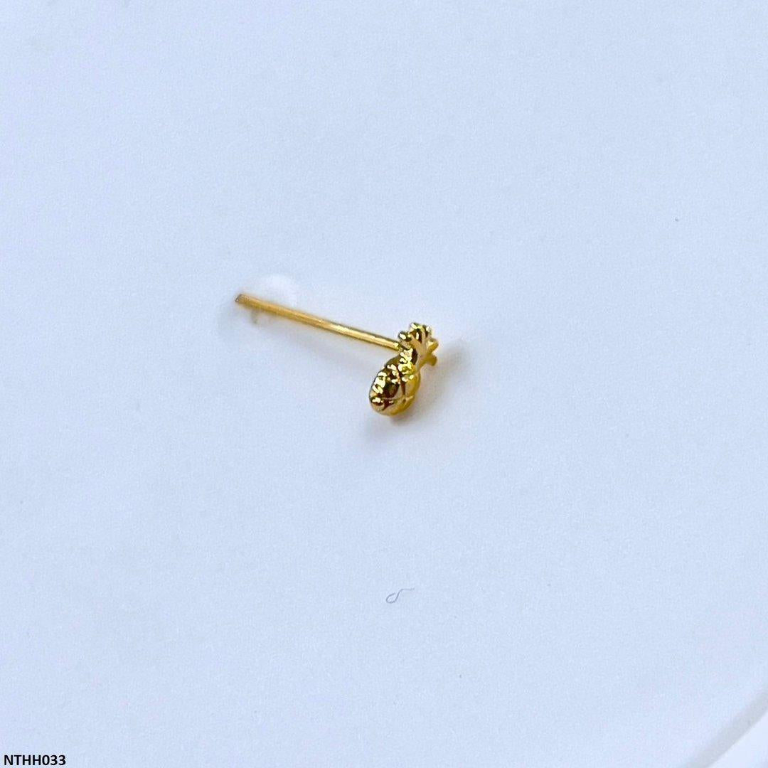 NTHH033 XYL Pineapple Nose Pin