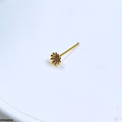 NTHH034 XYL Flower Nose Pin