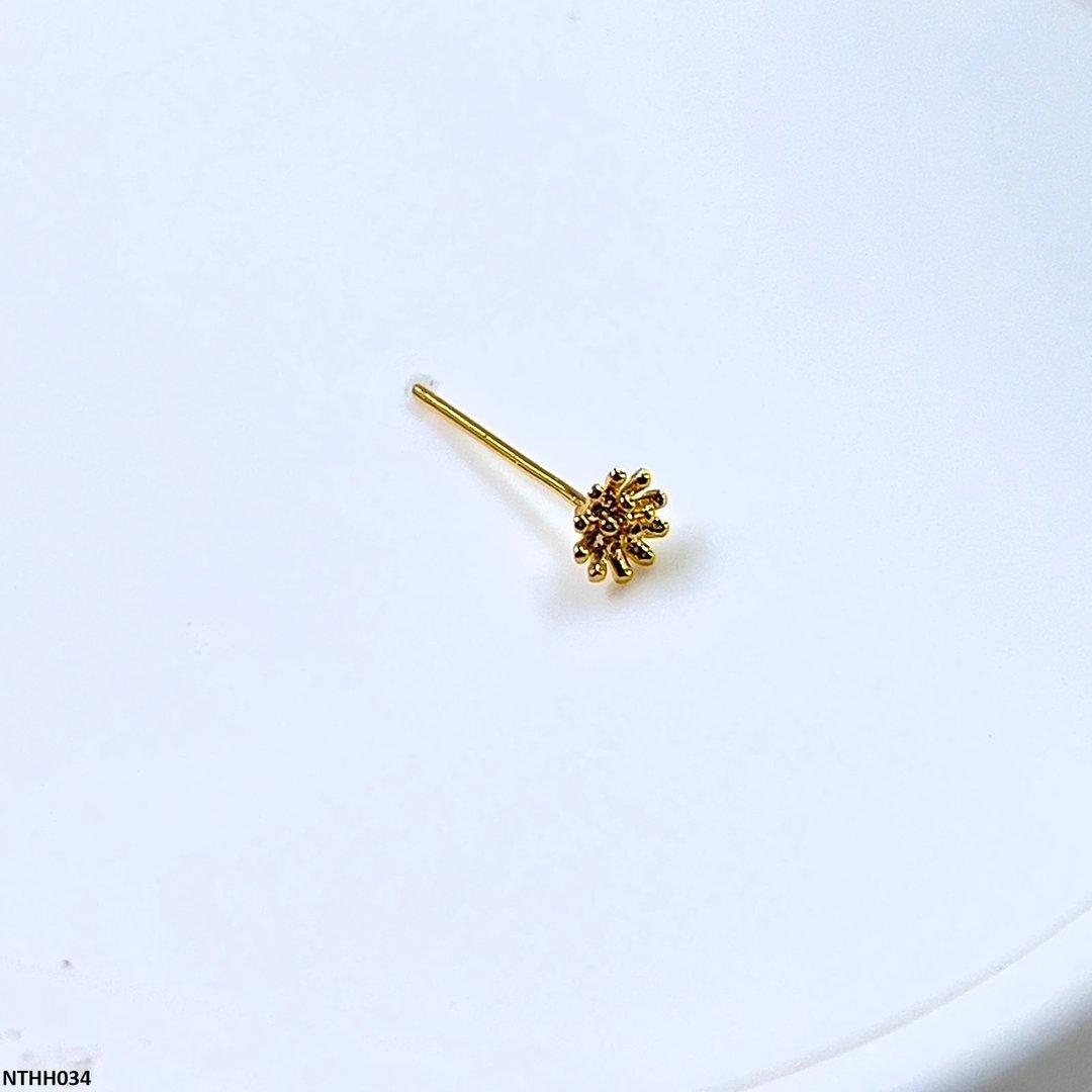 NTHH034 XYL Flower Nose Pin