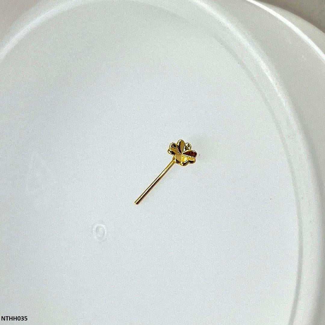 NTHH035 XYL Flower Nose Pin