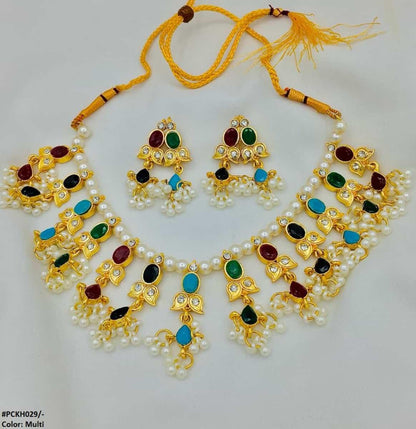 PNSH029 SDQ Beza/Saru Collar Necklace Set