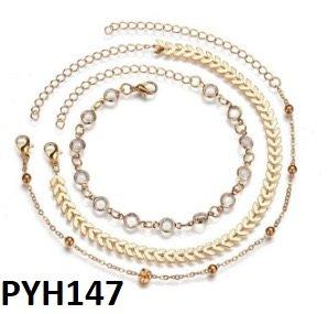 PYH147 LQP 3 Layered Payal