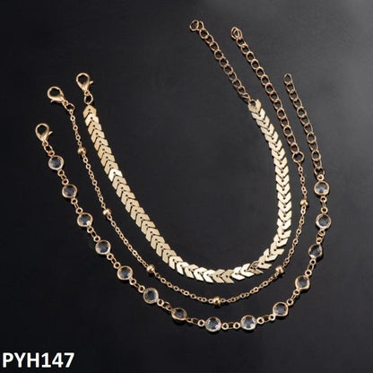 PYH147 LQP 3 Layered Payal