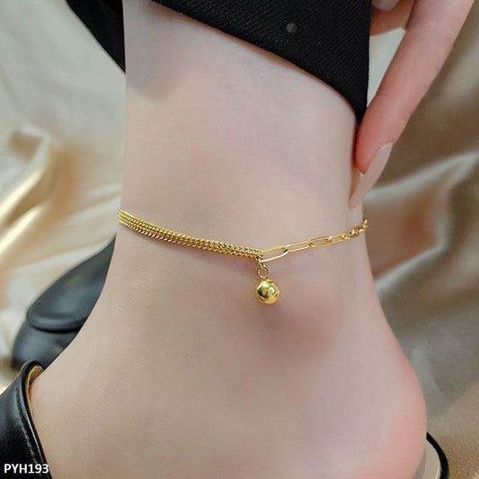 PYH193 DGF Stainless Steel Anklet Single