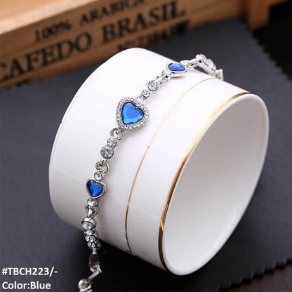 TBCH223 ZXS Heart Hand Bracelet Openable