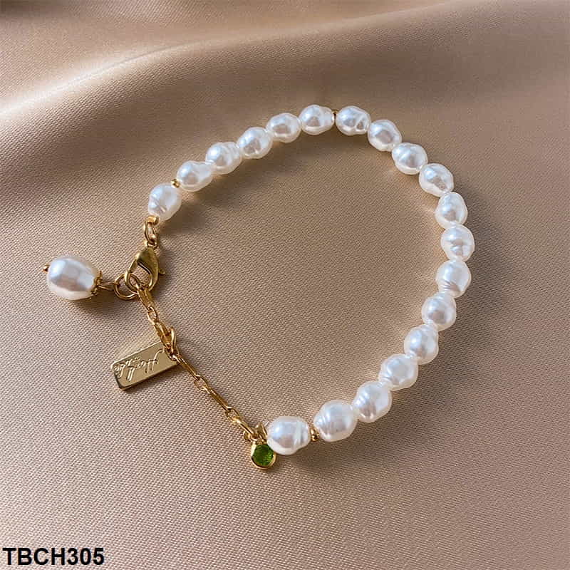 TBCH305 JMN Pearl Beads Bracelet