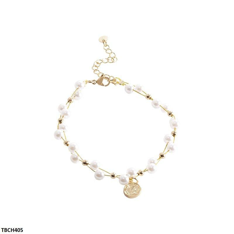 TBCH405 HJF Pearl Round Bracelet Adjustable