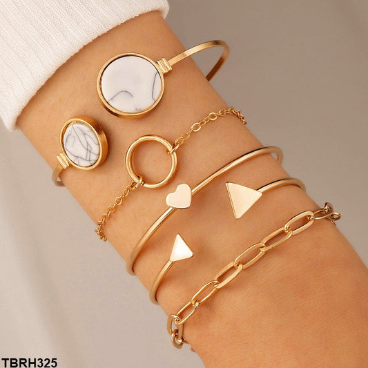 TBRH325 YYE Multi Shapes Bracelet Set