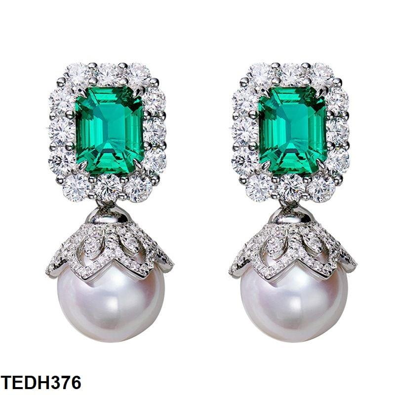 TEDH376 KRL Pearl Drop Earrings Pair