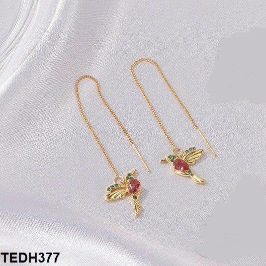 TEDH377 QWN Sparrow Ear Drop Pair