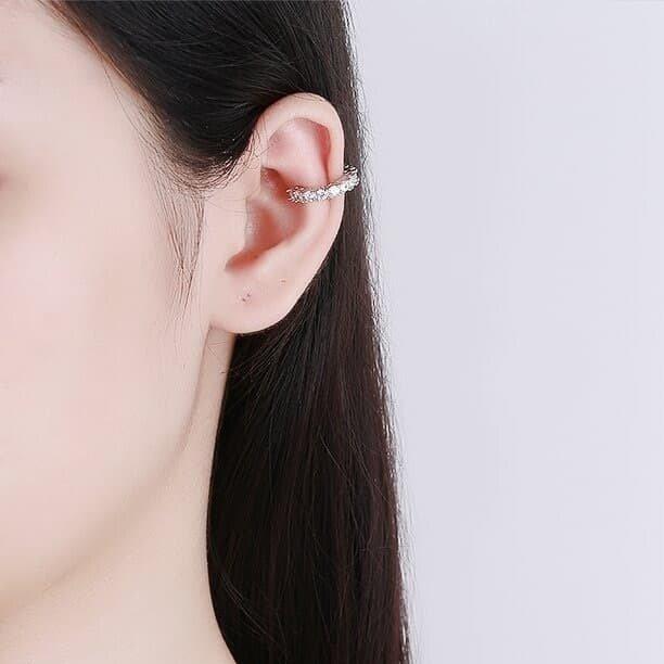 TEFH074 BLX C Sterling Ear Cuff Pair