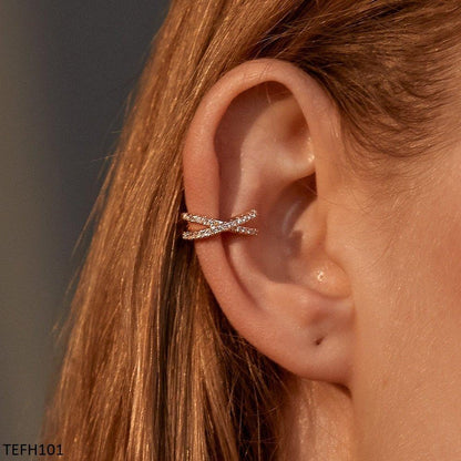 TEFH101 QWN Antique Ear Cuff Single